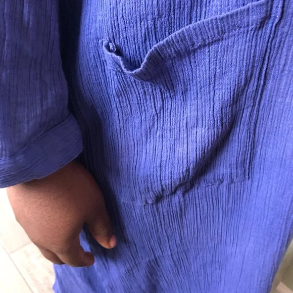 All the rage for the summer get you hands on this Vintage Purple gauze … - Picture 7 of 12